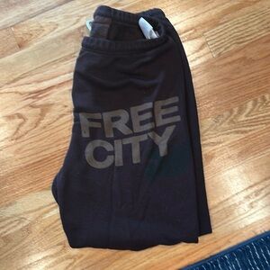 Brown free city sweats